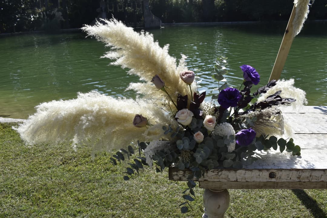 Arreglo orgánico para ceremonia